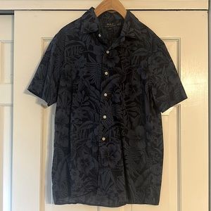 Polo Ralph Lauren Blue Floral S/S Shirt M